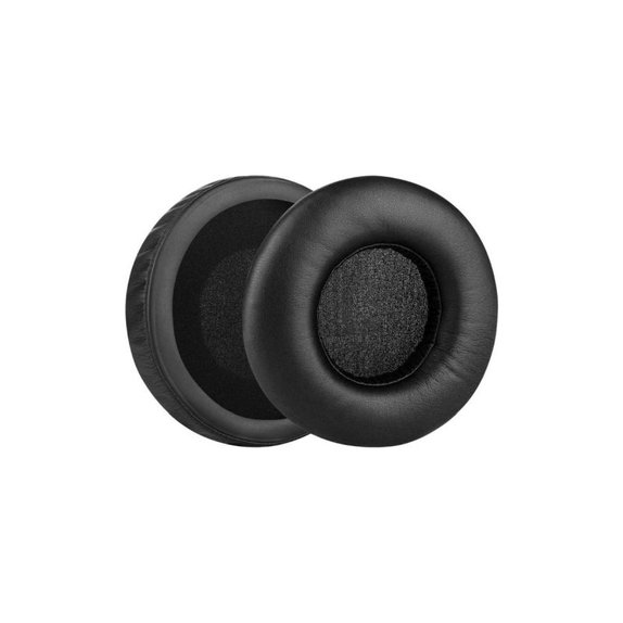 Резервни възглавнички за уши за AKG K845BT, K545, K540, Мемори пяна и PU кожа, Черен, 1 чифт