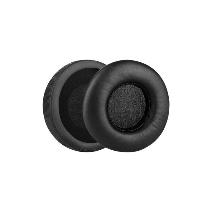 Резервни възглавнички за уши за AKG K845BT, K545, K540, Мемори пяна и PU кожа, Черен, 1 чифт