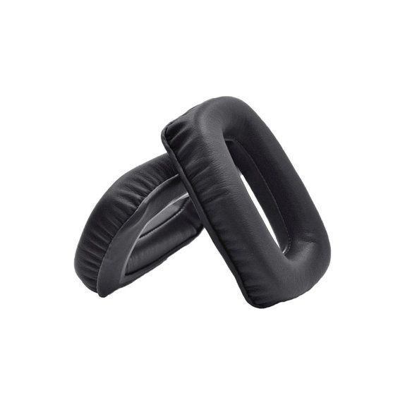 Резервни възглавнички за уши за Beyerdynamic DT 100, DT 150, DT 190, Мемори пяна и PU кожа, Черен, 1 чифт