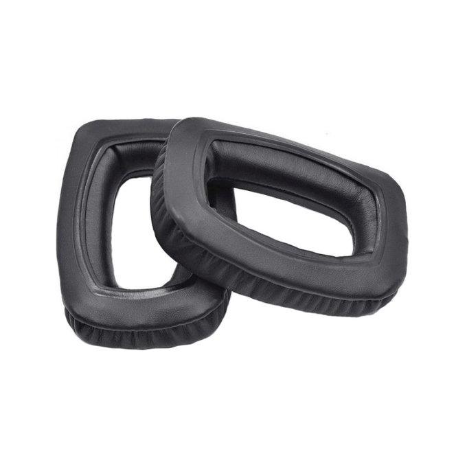 Резервни възглавнички за уши за Beyerdynamic DT 100, DT 150, DT 190, Мемори пяна и PU кожа, Черен, 1 чифт