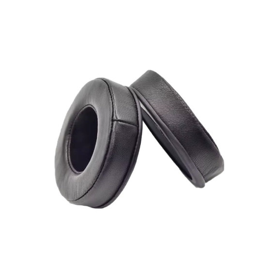 Резервни възглавнички за уши за Pioneer HDJ1000, HDJ2000, HDJ1500, Мемори пяна и PU кожа, Черен, 1 чифт