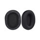 Replacement Ear Pads for Sony MDR-ZX110, Memory foam + PU leather, Black, 1 pair
