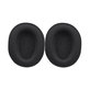 Replacement Ear Pads for Sony MDR-ZX110, Memory foam + PU leather, Black, 1 pair