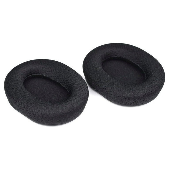 Replacement Ear Pads for Sony MDR-ZX110, Memory foam + PU leather, Black, 1 pair