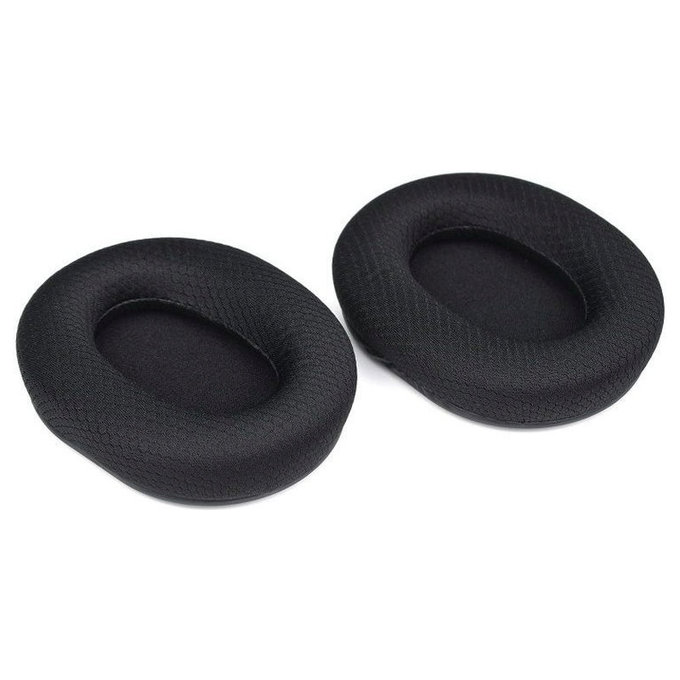 Replacement Ear Pads for Sony MDR-ZX110, Memory foam + PU leather, Black, 1 pair