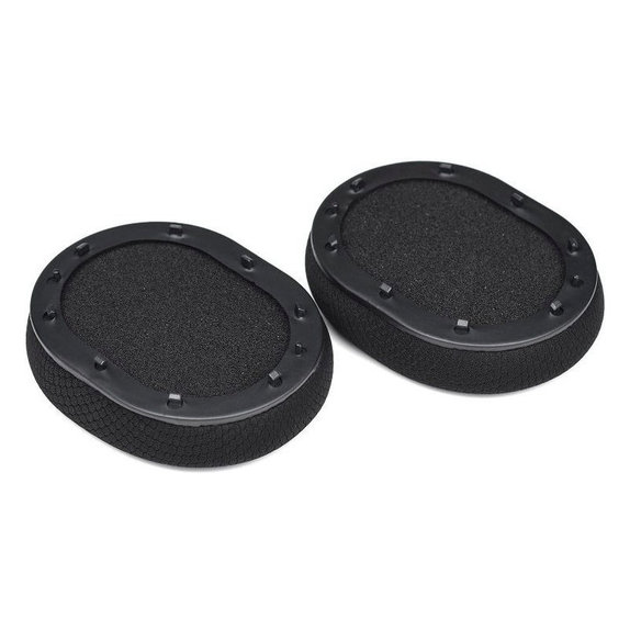 Replacement Ear Pads for Sony MDR-ZX110, Memory foam + PU leather, Black, 1 pair