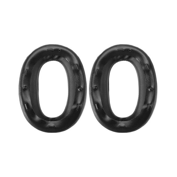 Резервни възглавнички за уши за Sony MDR-1000X, WH-1000XM2, Мемори пяна и PU кожа, Черен, 1 чифт