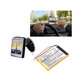 Батерия за TomTom Go 530 Live, 630T, 720, 730T, 930T, 1697461, Li-Polymer, 3.7V, 1300mAh, HQ