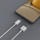 Кабел USB / USB-C Smart, 2.1A, 2m, бял, Devia