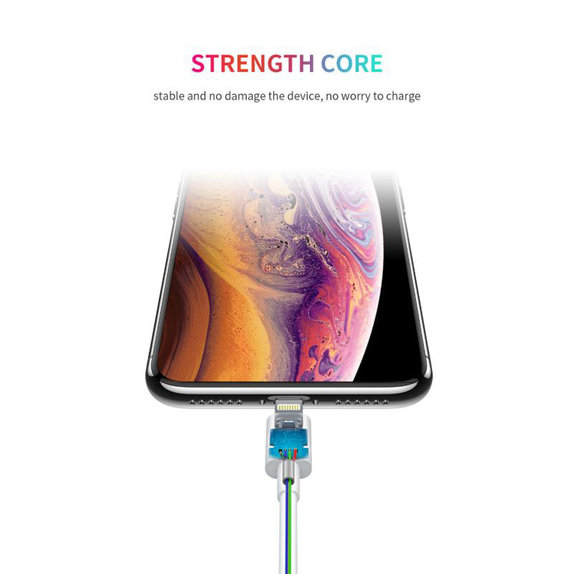 Кабел Lightning / USB-C Smart, PD 20W, 1m, бял, Devia