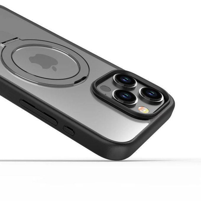 Калъф Delight с MagSafe за iPhone 15 Pro Max, черен, Devia