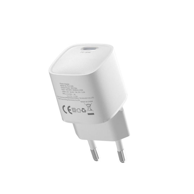 Зарядно Mini USB-C, PD 30W, бяло, Devia