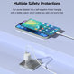 Зарядно Mini USB-C, PD 30W, бяло, Devia
