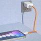 Кабел USB-C / USB-C Smart, PD 60W, 1m, оранжев, Devia