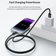 Кабел Lightning / USB Gracious, 2,4A, 2m, черен, Devia