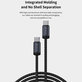 Кабел USB-C / USB-C Gracious, PD 60W, 2m, черен, Devia
