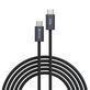 Кабел USB-C / USB-C Extreme Speed, PD 240W, 2m, черен, Devia