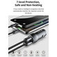 Автомобилно зарядно Extreme Speed USB-C + USB-A, PD 30W, QC 3.0 18W, сиво, Devia