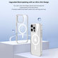 Калъф Glimmer с MagSafe за iPhone 16, черен, Devia