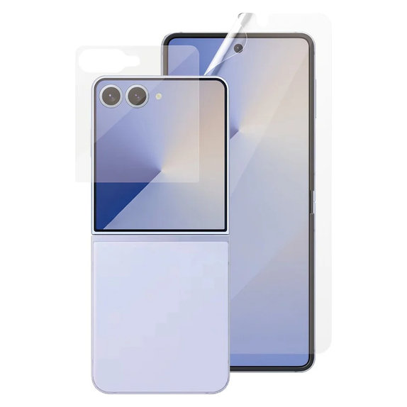 Защитно фолио UWF и закалено стъкло за Samsung Galaxy Z Flip7, Прозрачно, PanzerGlass