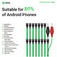 Захранващ кабел за Android 2UUL PW04, 16-in-1