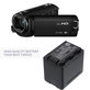 Батерия за Panasonic HC-550EB, 4040mAh, Li-Ion, 3.6V, VW-VBT380, HQ
