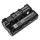 Батерия за Line 6 James Tyler Variax, Line 6 JTV Guitar, 2600mAh, Li-Ion, 7.4V, BA12, HQ