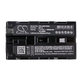 Батерия за Line 6 James Tyler Variax, Line 6 JTV Guitar, 2600mAh, Li-Ion, 7.4V, BA12, HQ