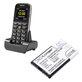 Батерия за Doro Primo 365, 1300mAh, Li-Ion, 3.7V, RCB01, HQ