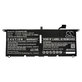 Батерия за Dell XPS 13 9370, 6300mAh, Li-Ion, 7.6V, DXGH8, HQ