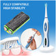 Батерия за Waterpik 900 Sonic Toothbrush, Sensonic Plus Sr-3000, 700mAh, Ni-MH, 2.4V, BK-4MCCE, HQ