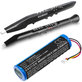 Батерия за Akai 5000 Solo, Ewi 5000, 3400mAh, Li-Ion, 3.7V, 1ABTUR18650ZY01, HQ