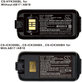 Батерия за Intermec CK3, CK3A, CK3X, CK3R, CK3C, CK3C1, CK3N, 5200mAh, Li-Ion, 3.7V, 318-034-001, HQ