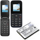 Батерия за Alcatel OneTouch 1013, 1035D, 1046D, 400mAh, Li-Ion, 3.7V, TLi004FA, HQ