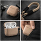 Силиконов калъф за AirPods Pro 2, Пясъчно бежово