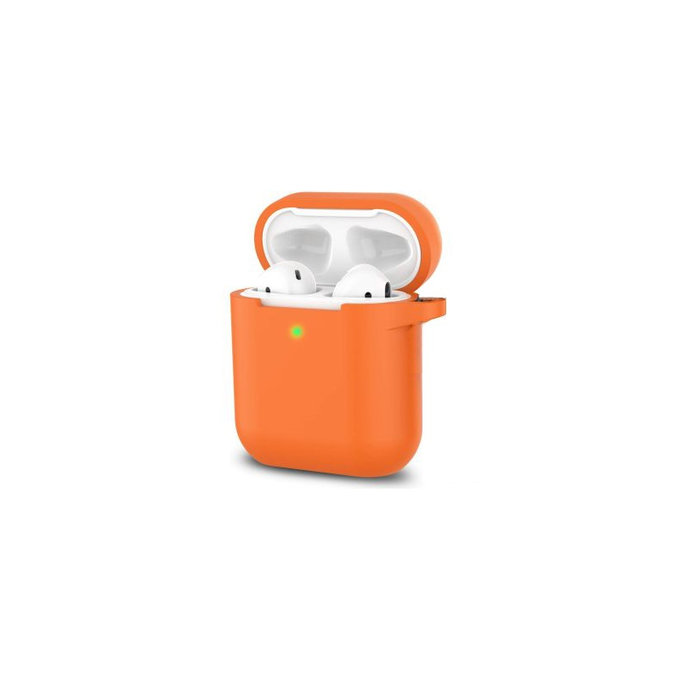 Силиконов калъф за AirPods 1 и 2, Orange