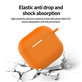 Силиконов калъф за AirPods 4, Оранжево