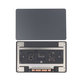 Пълен тракпад за MacBook Pro 14", A2779 (2023), Space Gray, 661-32206, Genuine Apple
