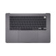 Горен корпус с клавиатура за MacBook Air 15", A3114 (2023), с US клавиатура и батерия, Space Gray, 661-34895, Genuine Apple