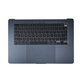 Горен корпус с клавиатура за MacBook Air 15", A3114 (2024), с US клавиатура и батерия, Midnight, 661-40269, Genuine Apple