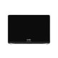 LCD дисплей за MacBook Air 13", A3113 (2024), с предно стъкло и капак, Silver, 661-40279, Genuine Apple