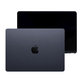 LCD дисплей за MacBook Air 15", A3241 (2025), с предно стъкло и капак, Midnight, 661-50131, Genuine Apple