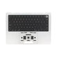 Горен корпус с клавиатура за MacBook Pro 14", A3185 (2024), с US клавиатура и батерия, Silver, 661-50211, Genuine Apple
