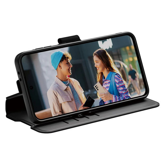 Калъф Wallet Kickstand за Samsung Galaxy A56 5G, Черно, PanzerGlass