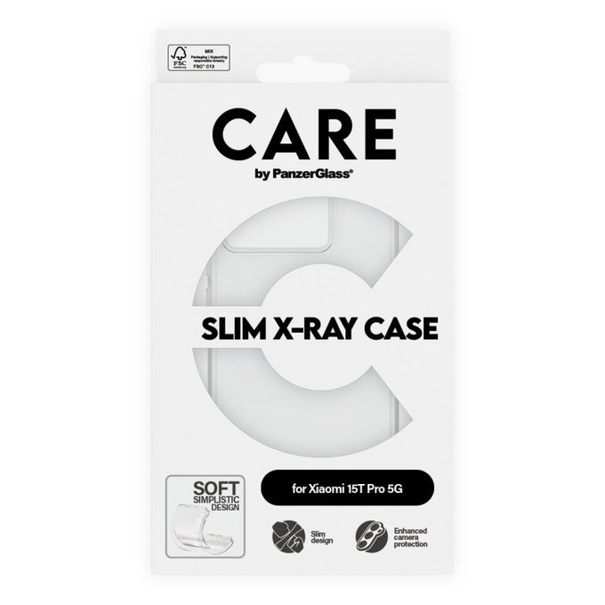 Калъф X-Ray за Xiaomi 15T Pro 5G, Прозрачно, CARE