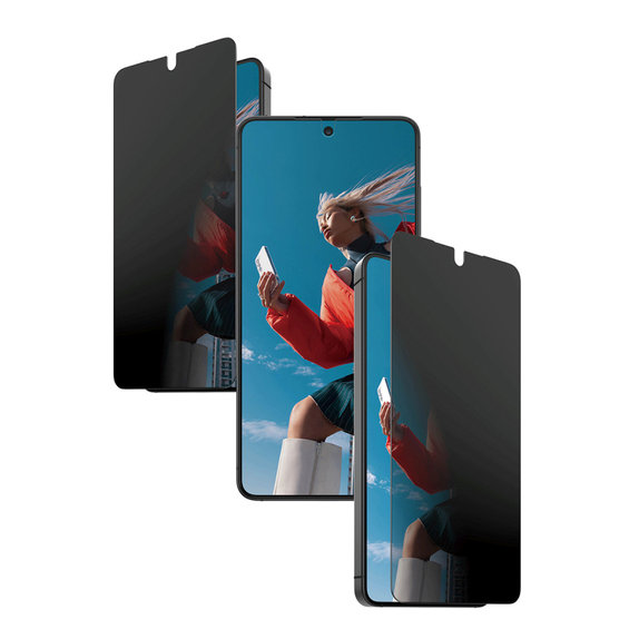 UWF 2-Way Privacy закалено стъкло с апликатор за Samsung Galaxy S26, прозрачно, clear, PanzerGlass