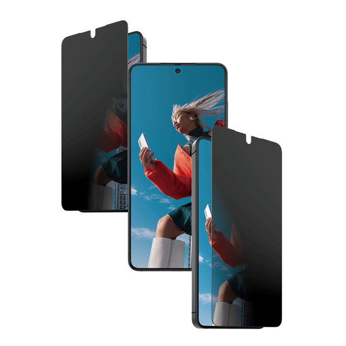 UWF 2-Way Privacy закалено стъкло с апликатор за Samsung Galaxy S26, прозрачно, clear, PanzerGlass