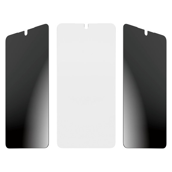Закалено стъкло UWF 2-Way Privacy с апликатор за Samsung Galaxy S26+, Прозрачно, PanzerGlass