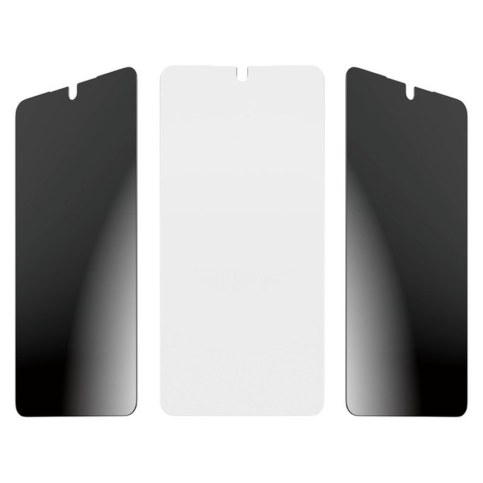 Закалено стъкло UWF 2-Way Privacy с апликатор за Samsung Galaxy S26+, Прозрачно, PanzerGlass