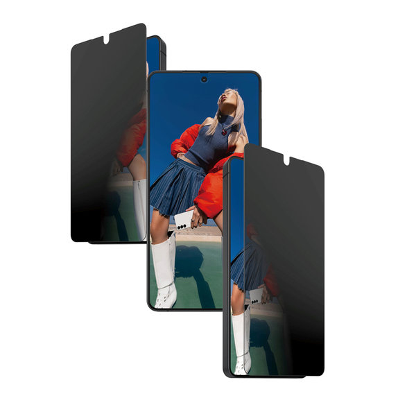 UWF 2-Way Privacy закалено стъкло с апликатор за Samsung Galaxy S26 Ultra, прозрачно, clear, PanzerGlass